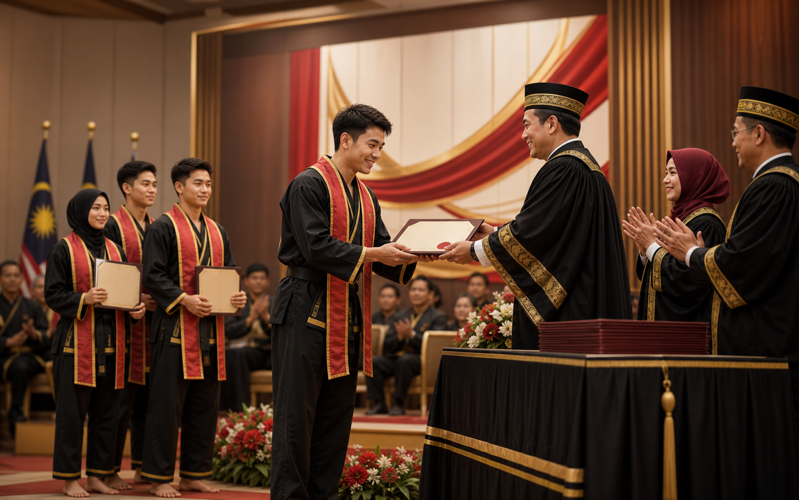 Istiadat konvokensyen TVET seni beladiri